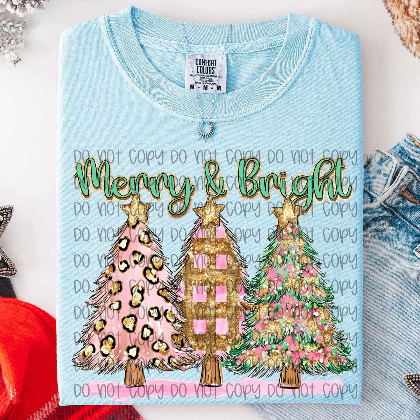 Merry 2 Ready to Press DTF Transfer (Fabrics only)