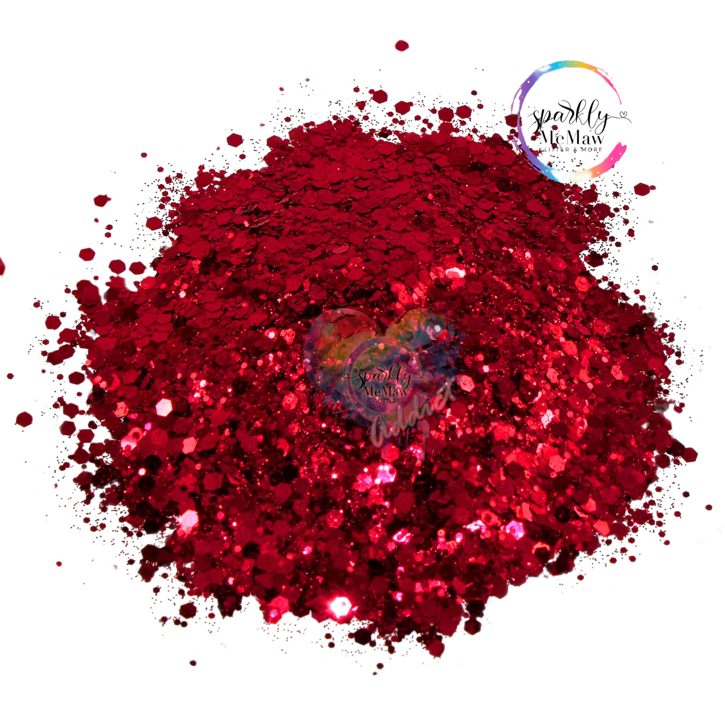 Naughty Santa Metallic Chunky Glitter Mix