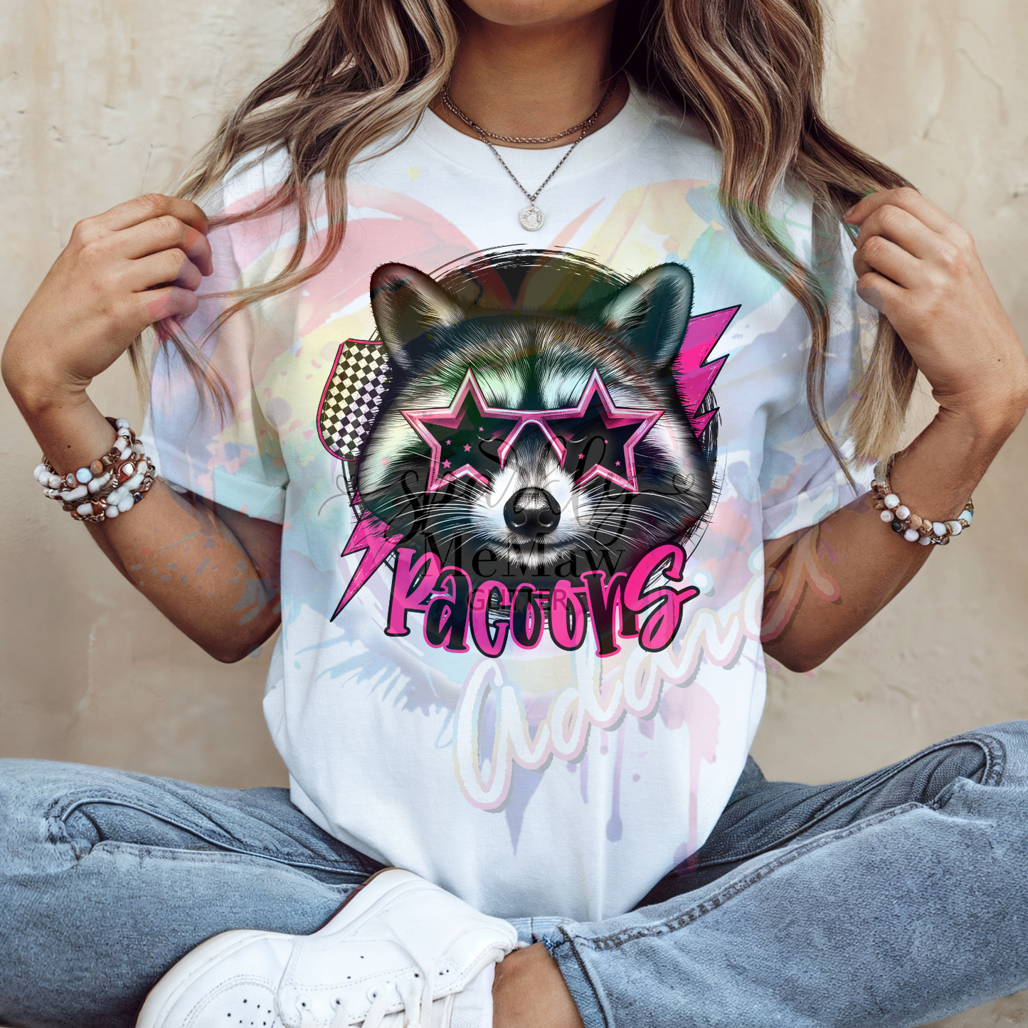 Racoons Ready to Press DTF Transfer (Fabrics only)