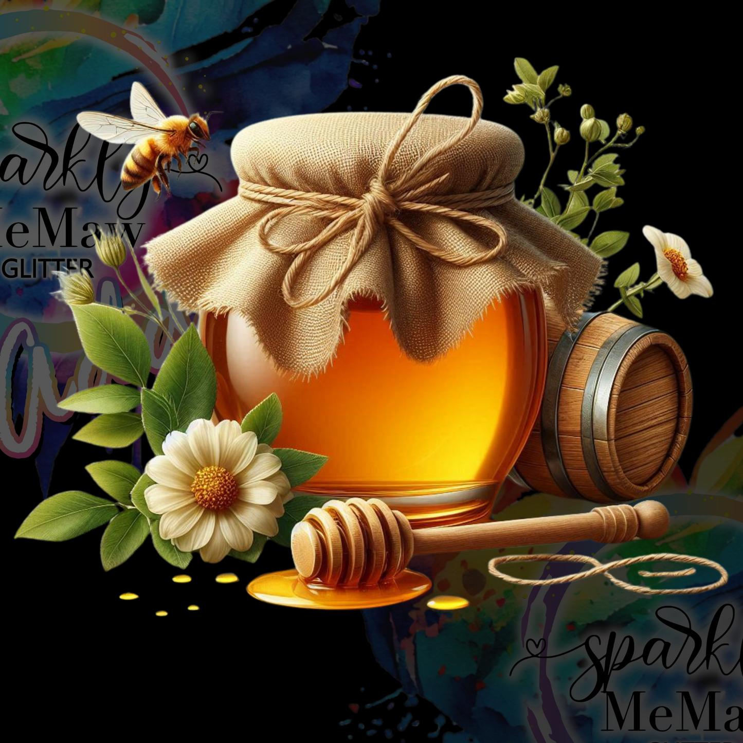 Honey Pot UV DTF Decal