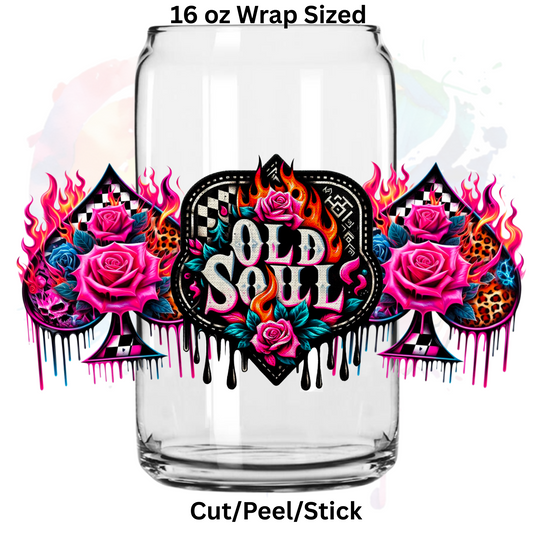 Old Soul 1   UV  DTF 16 Oz wrap