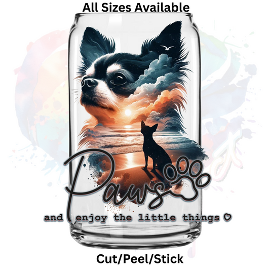 Paws Puppy 1 UV DTF Decal