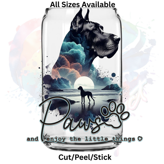 Paws Puppy 2 UV DTF Decal