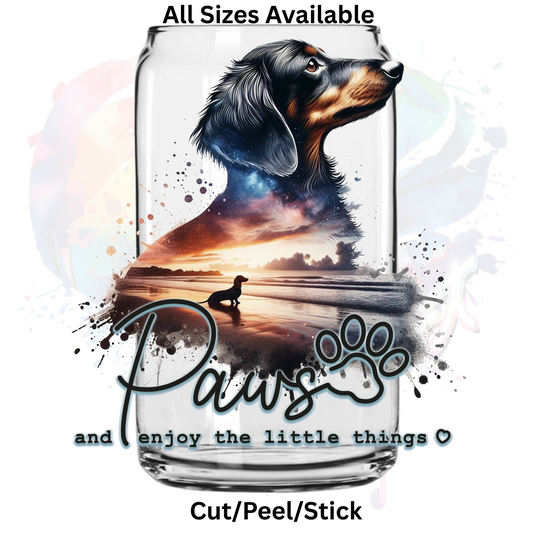 Paws Puppy 4 UV DTF Decal