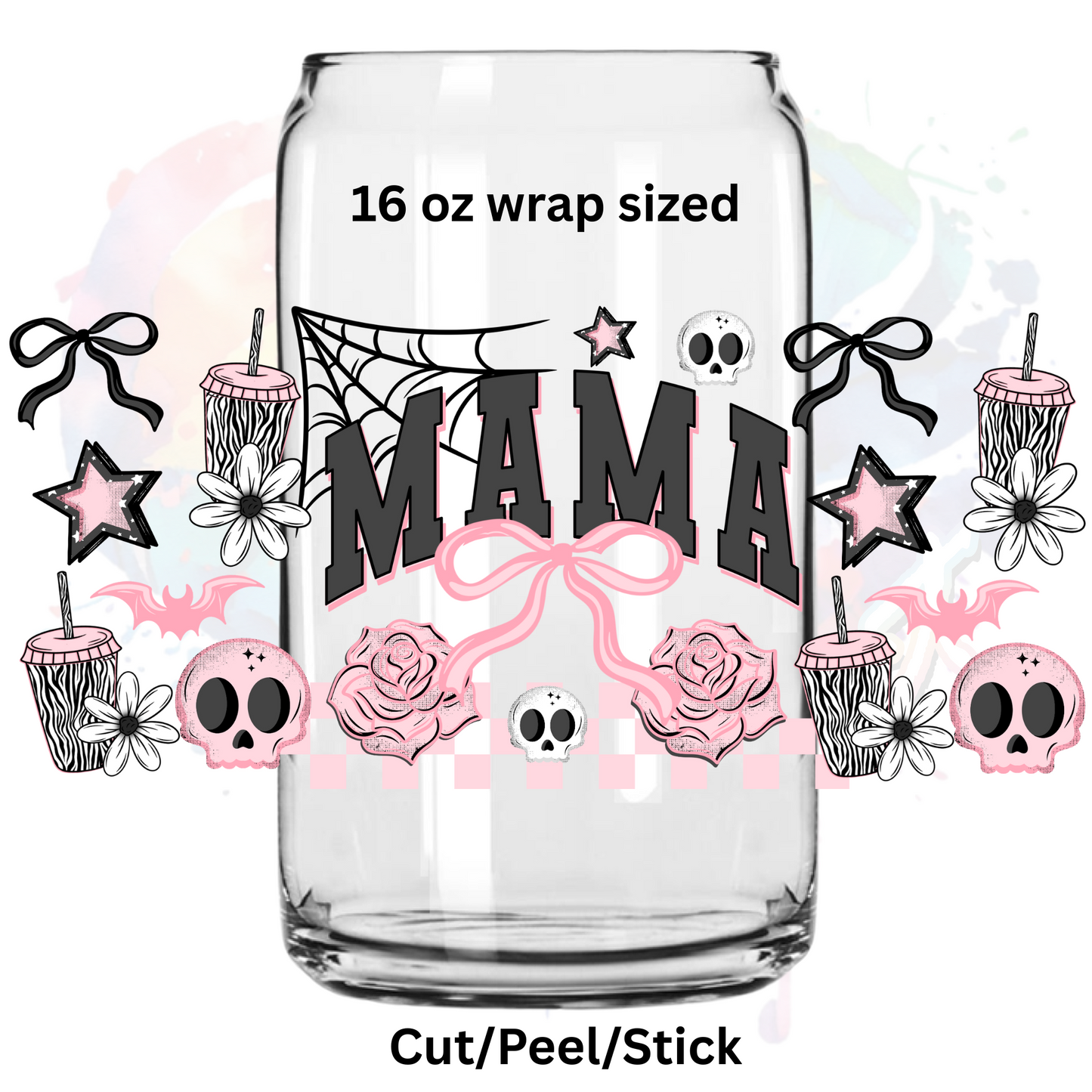 Mama 0901 UV DTF 16 Oz wrap