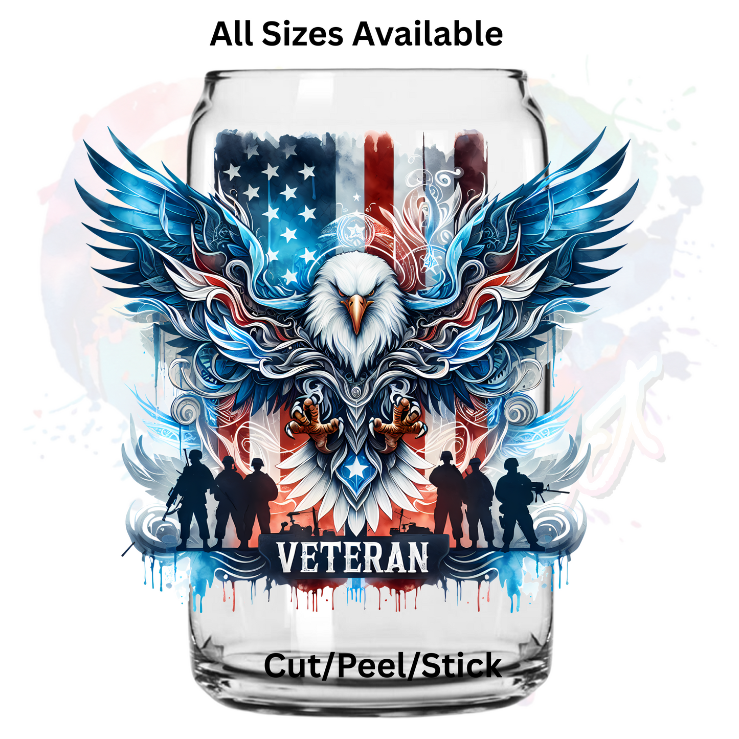 Veteran UV DTF Decal