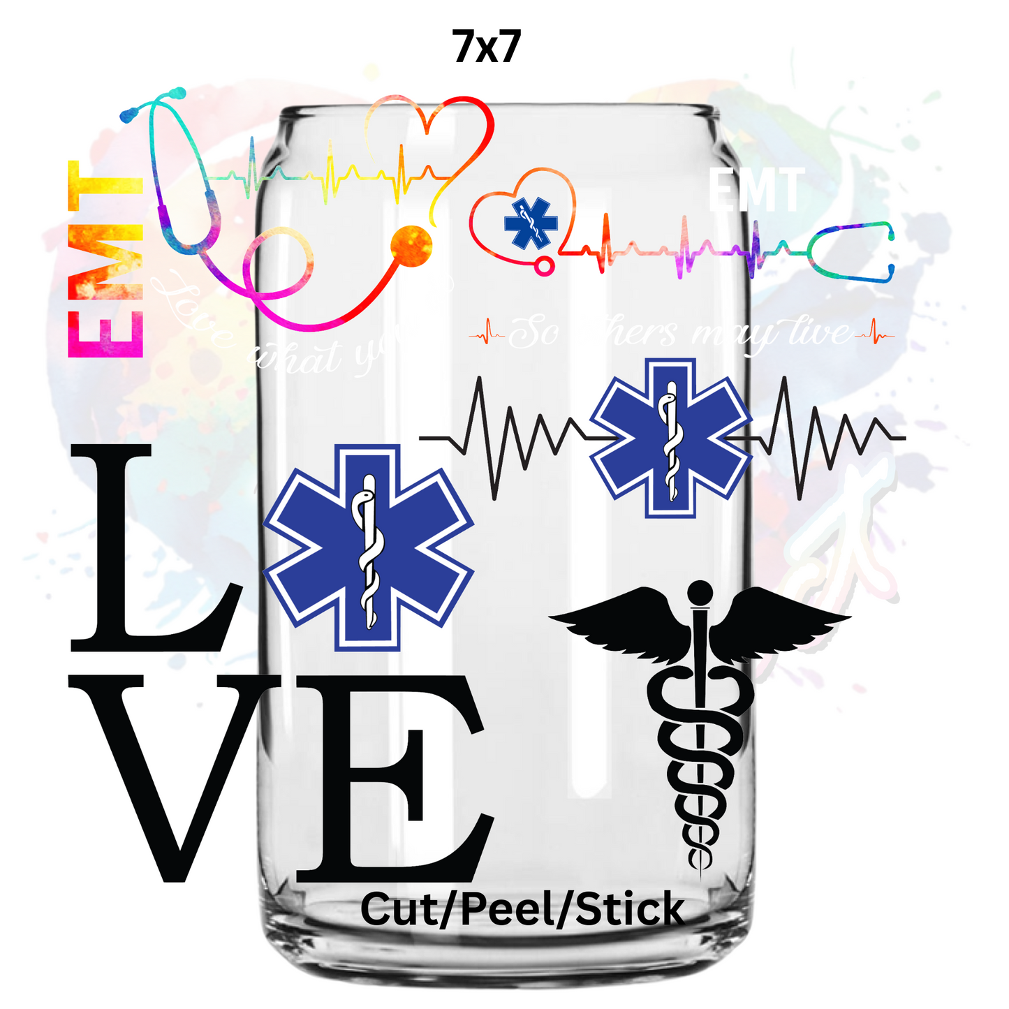 Emt Sheet UV DTF Sheet 7x7