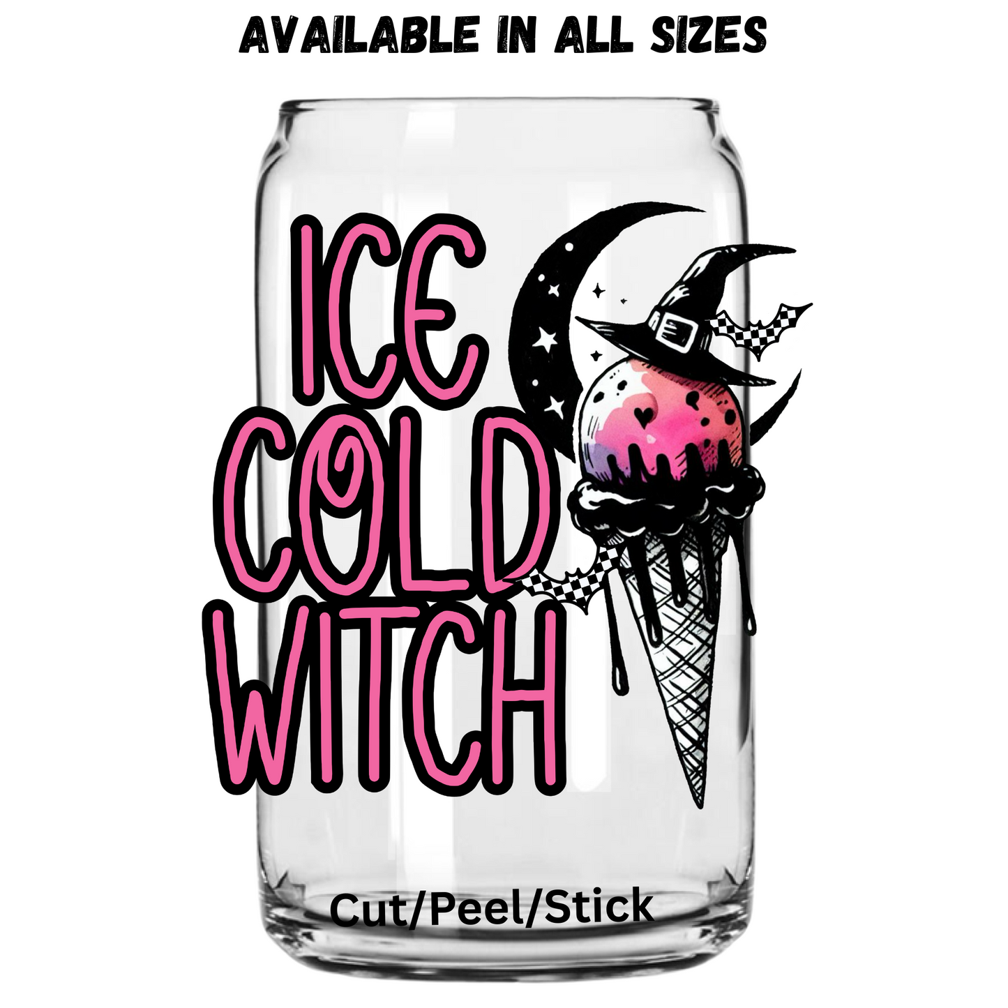 Cold Witch UV DTF Decal