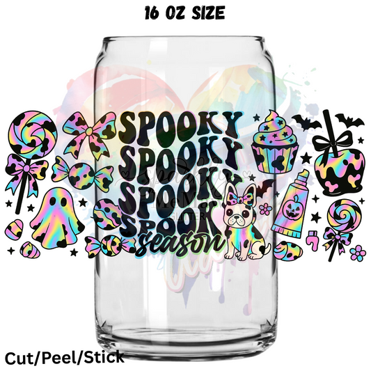 Spook Season UV  DTF 16 Oz wrap
