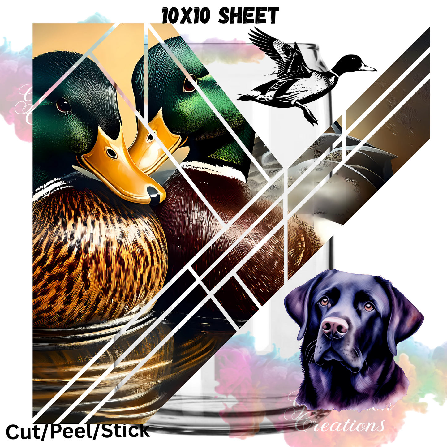 Mallard Lab UV DTF Sheet 10x10 (Robin Design)