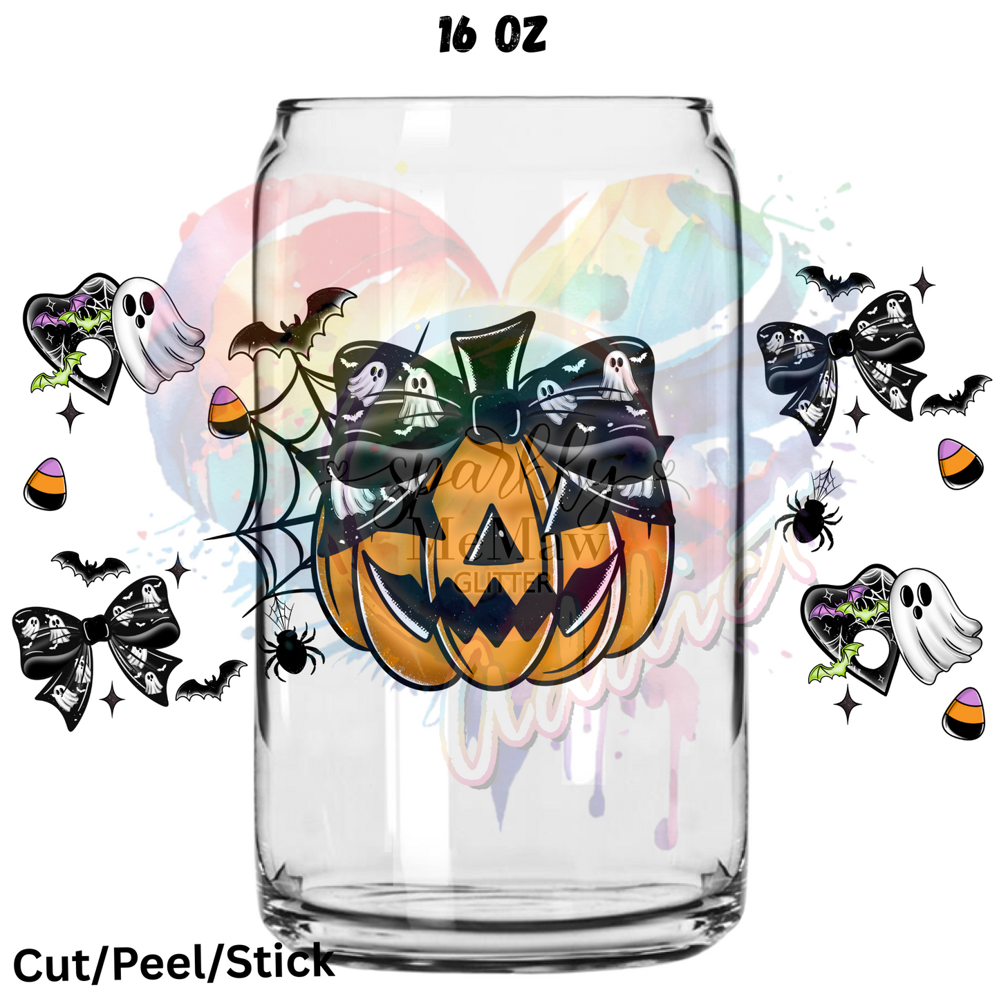 3 Halloween UV DTF 16 Oz wrap