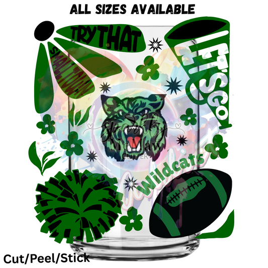 Millry Wildcats UV DTF Decal