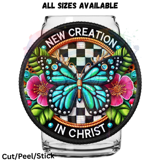 New Creation in Christ UV DTF Decal