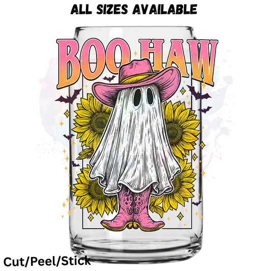 Boo haw Decal  UV DTF Decal