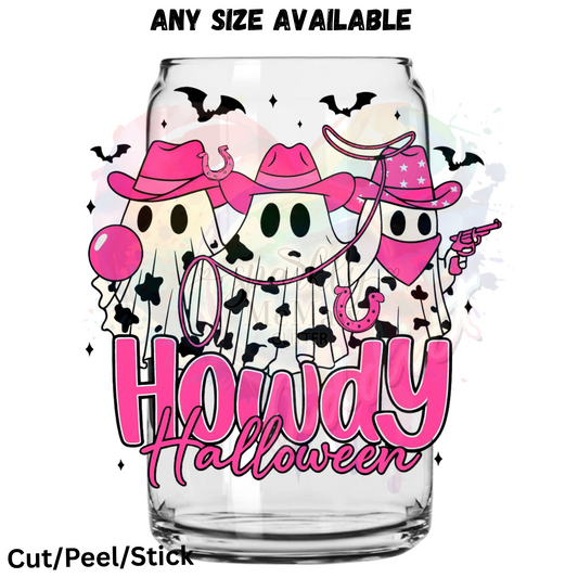 Howdy Halloween 3 UV DTF Decal