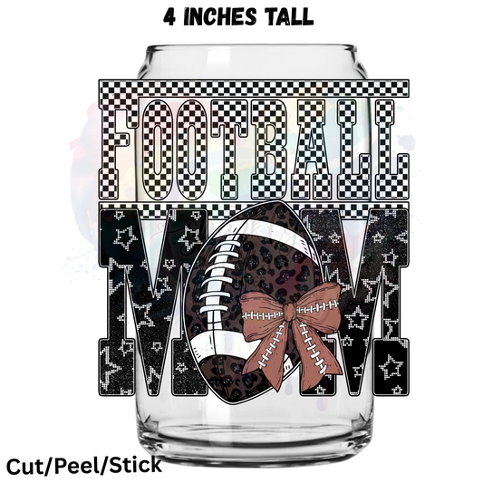 Football Mom 4 UV DTF Decal