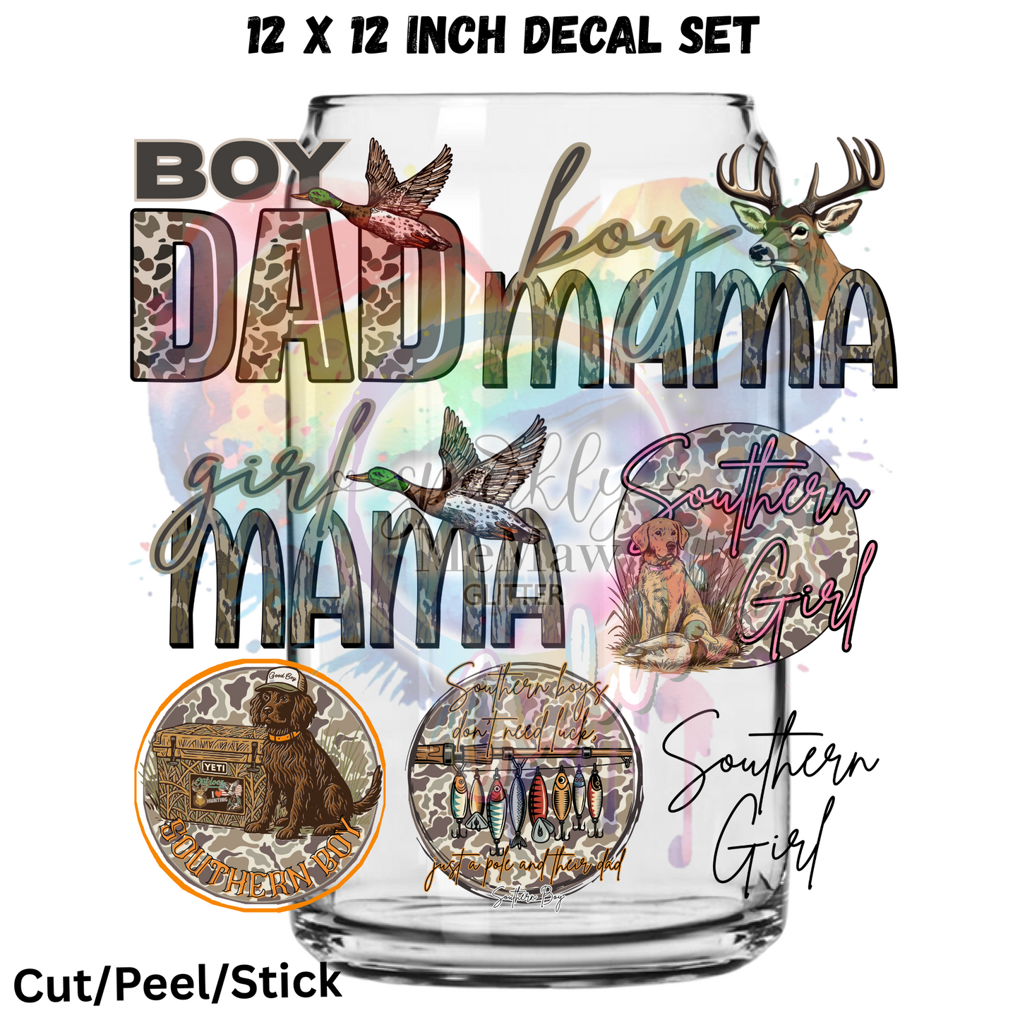 Southern 2 Decal collection UV DTF Bundle