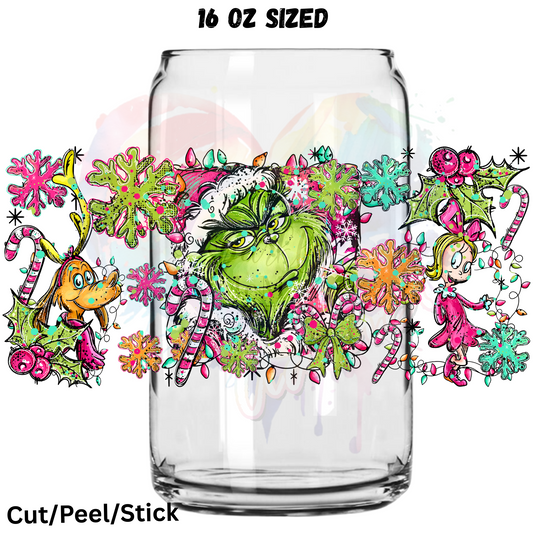 Mr. Green 1 UV  DTF 16 Oz wrap