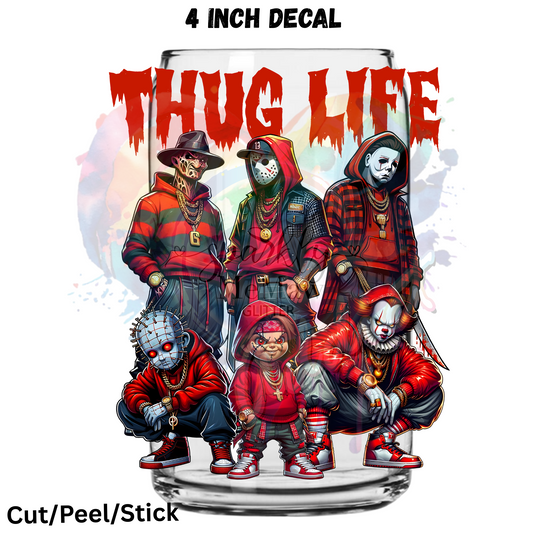 Thug Life 1 UV DTF Decal