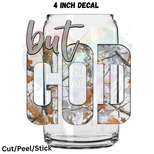 But God UV DTF Decal