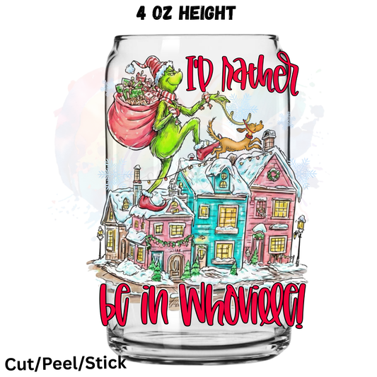 Who Ville UV DTF Decal