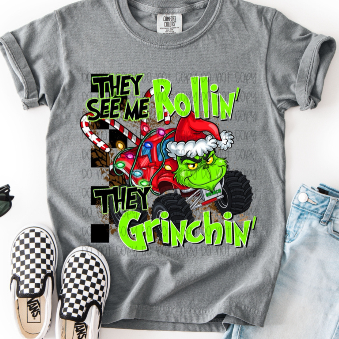 They See me Rollin 1  Ready to Press DTF Transfer (Fabrics only)