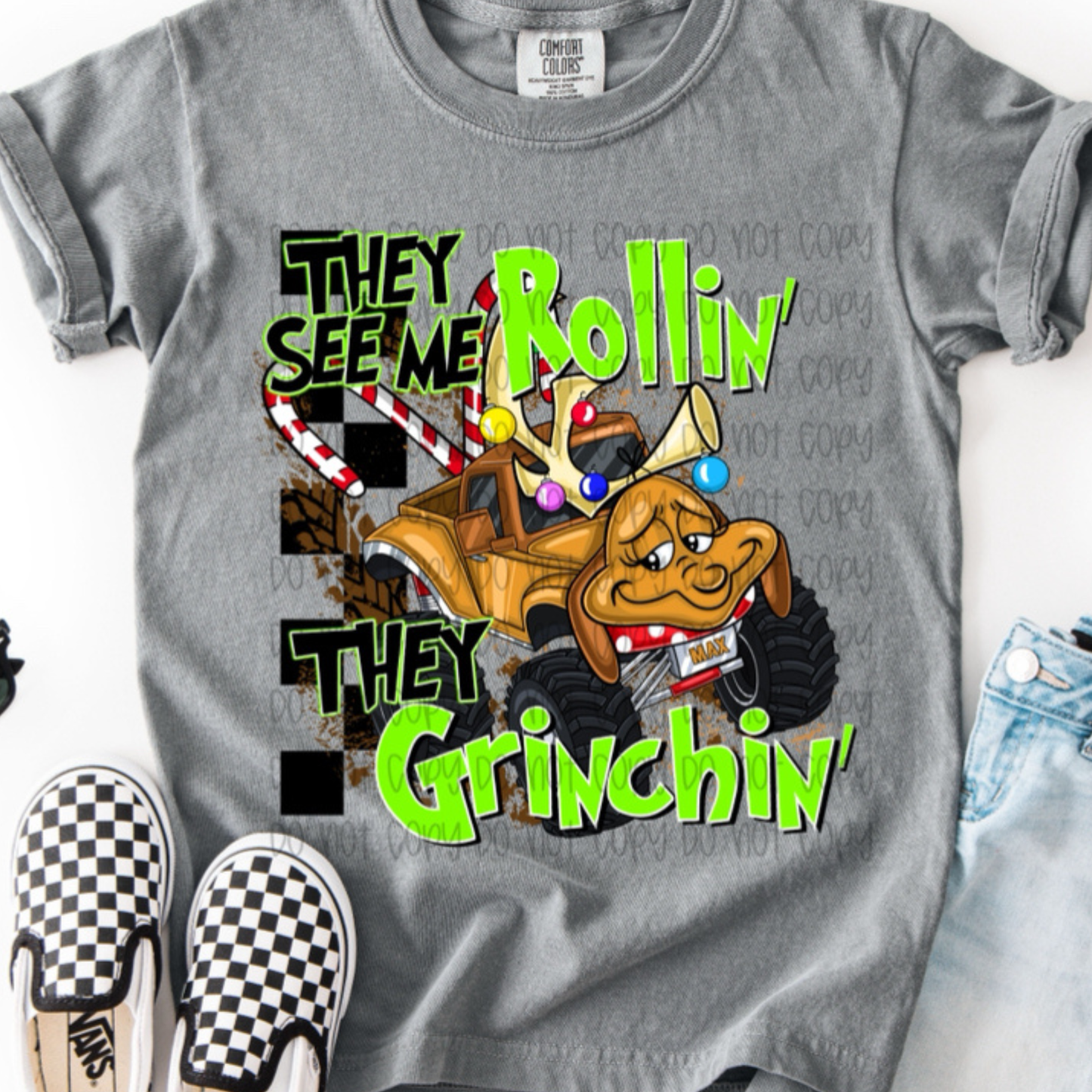 They See me Rollin 3 Ready to Press DTF Transfer (Fabrics only)