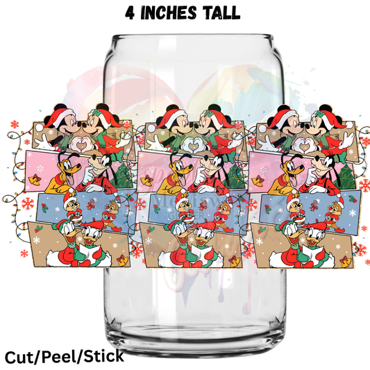 Christmas Era 2 UV  DTF 16 Oz wrap