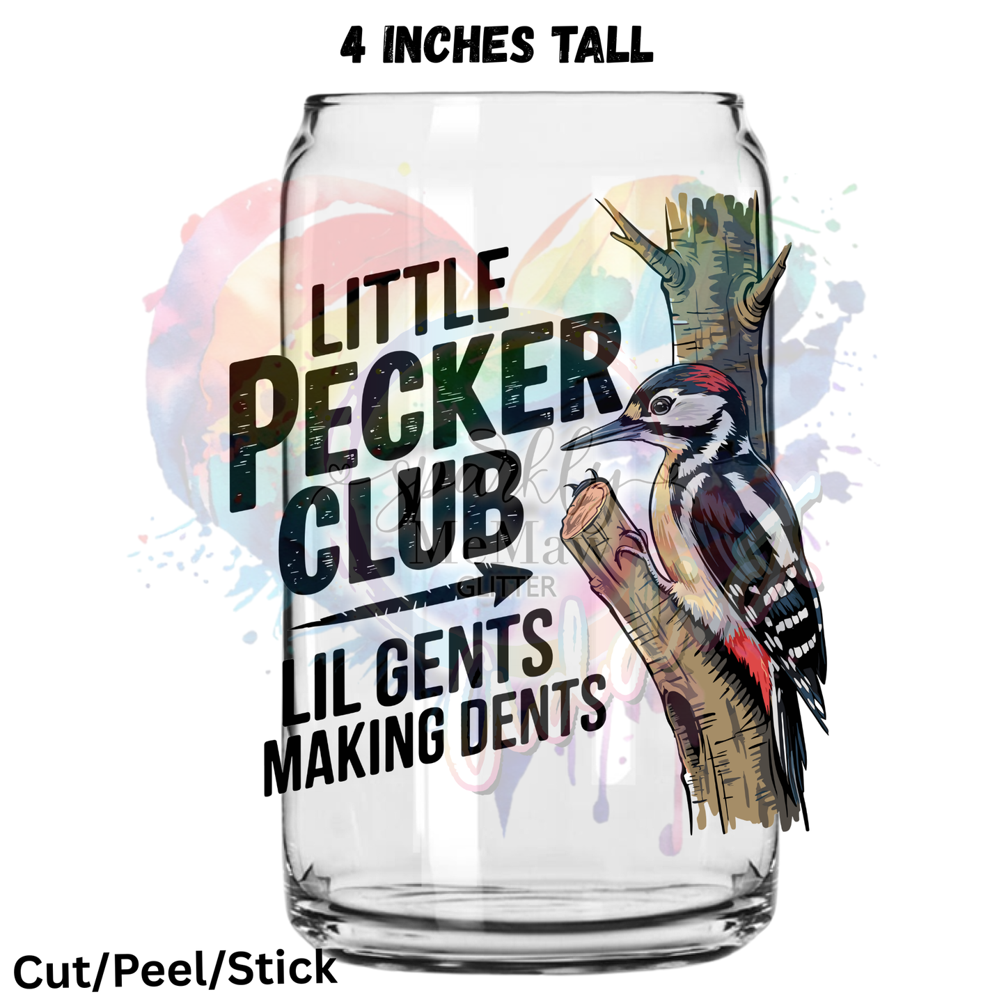 Little Pecker UV DTF Decal