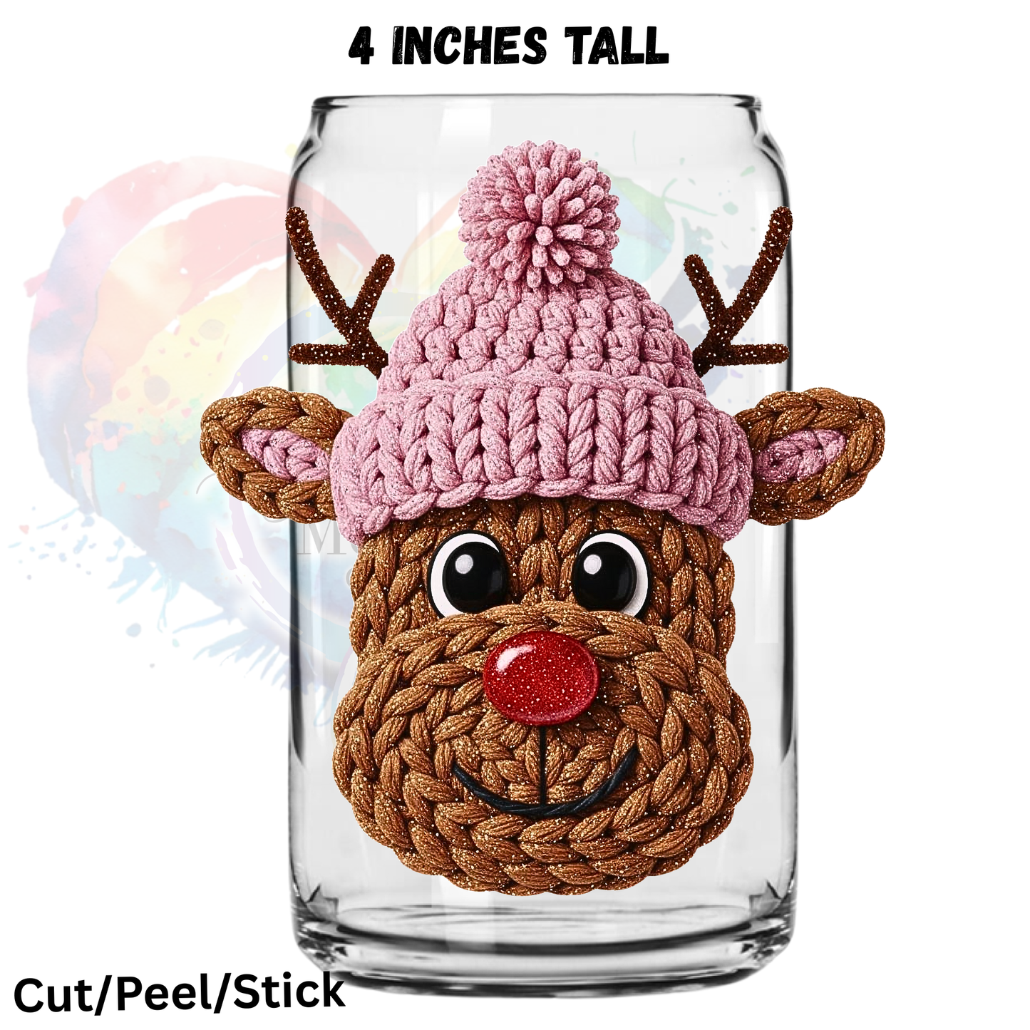 Christmas Yarn UV DTF Bundle (all are 4 inches tall)