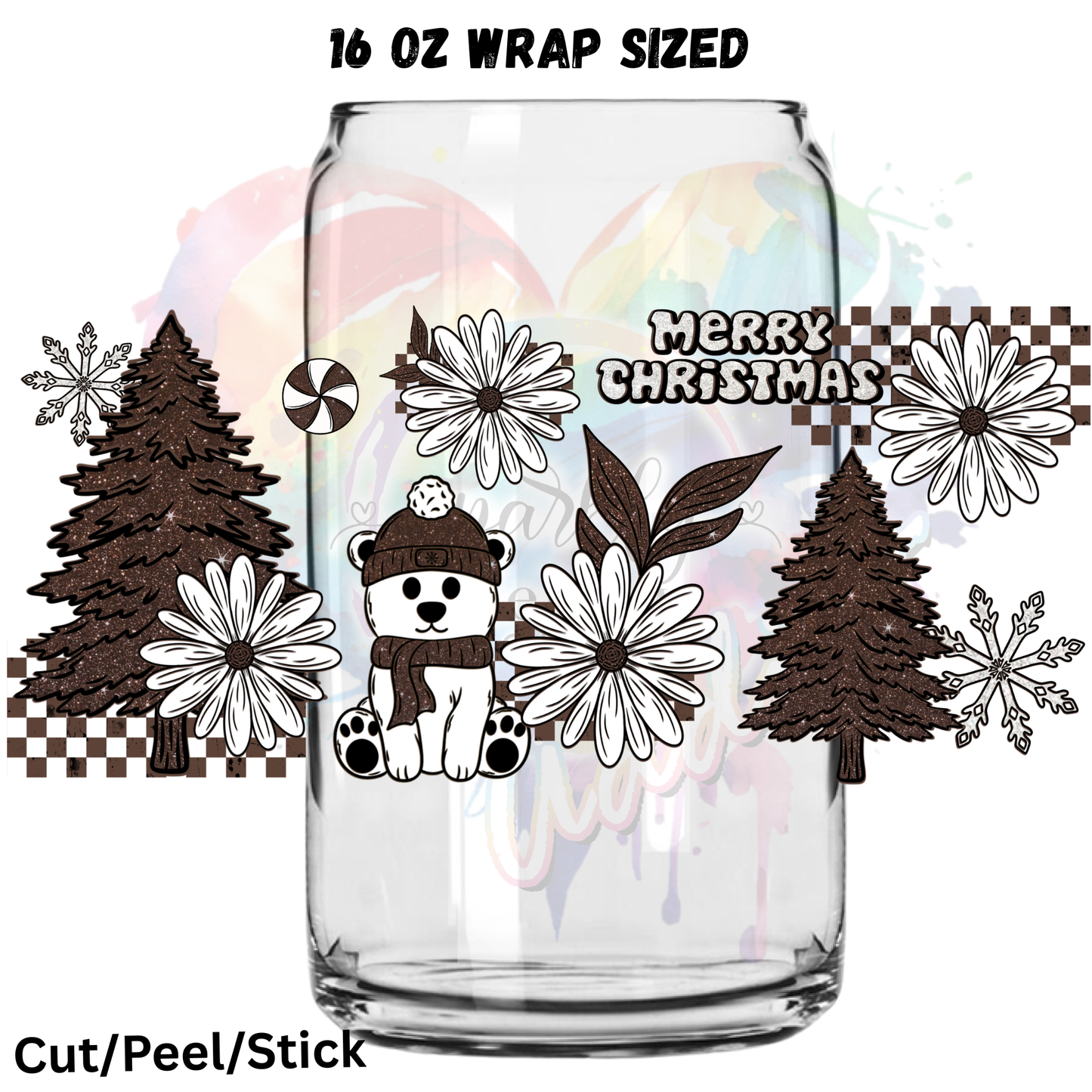 Tis the Season 10 UV DTF 16 Oz wrap