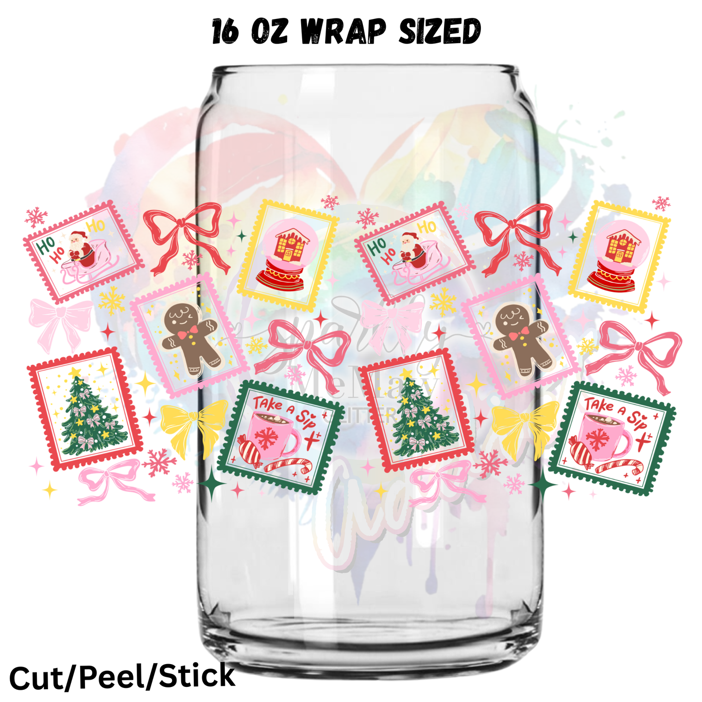 Take a Sip UV DTF 16 Oz wrap