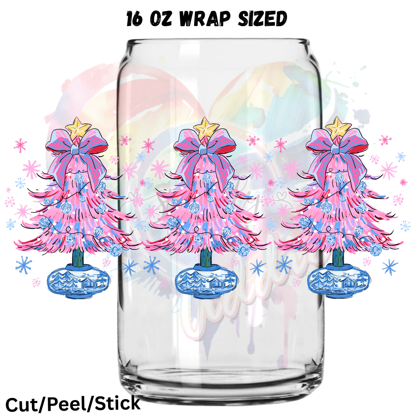 Triple Trees UV DTF 16 Oz wrap