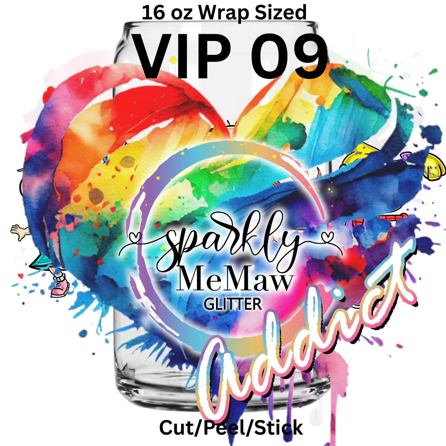 RR VIP 09 UV DTF 16 oz Wrap