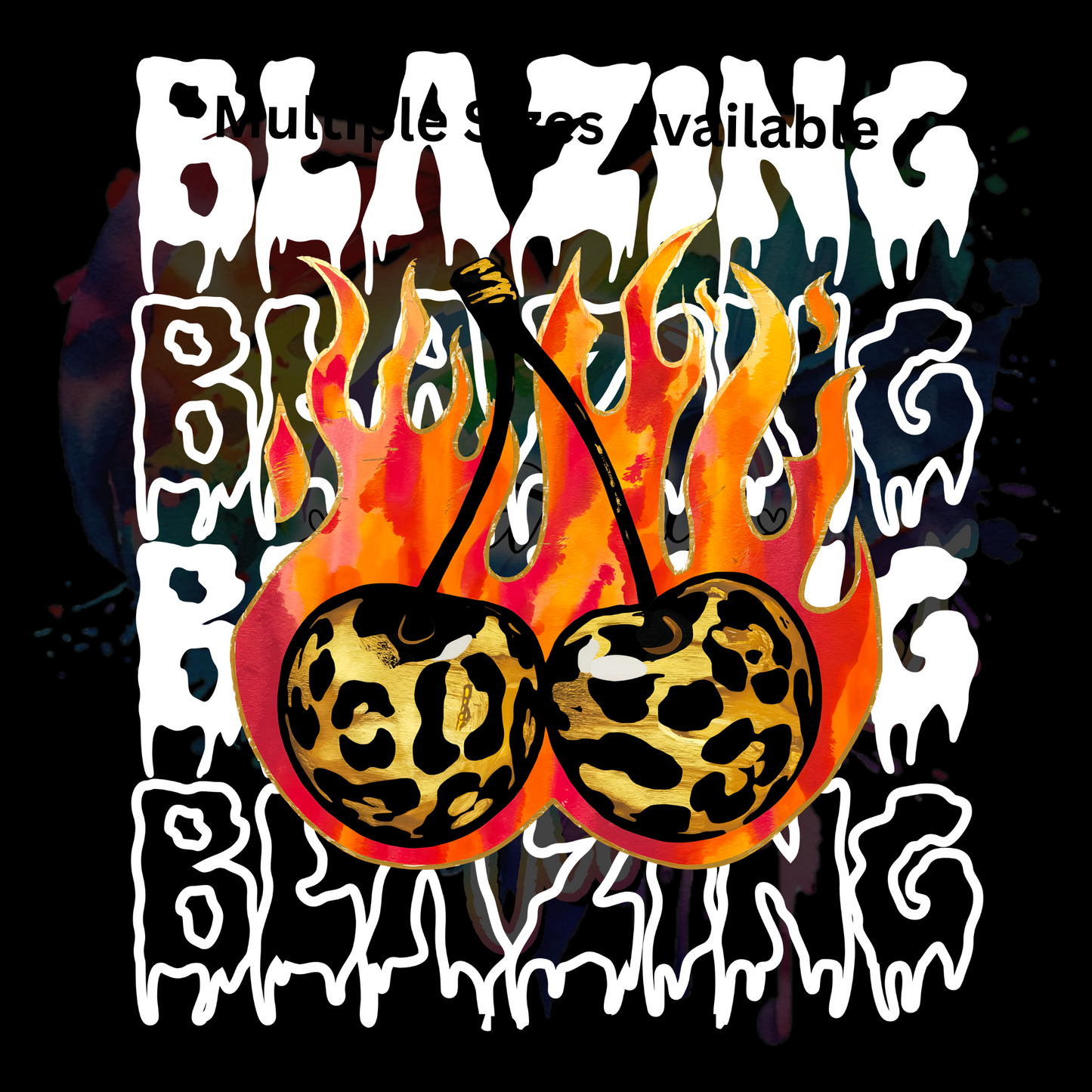 Blazing W UV DTF Decal