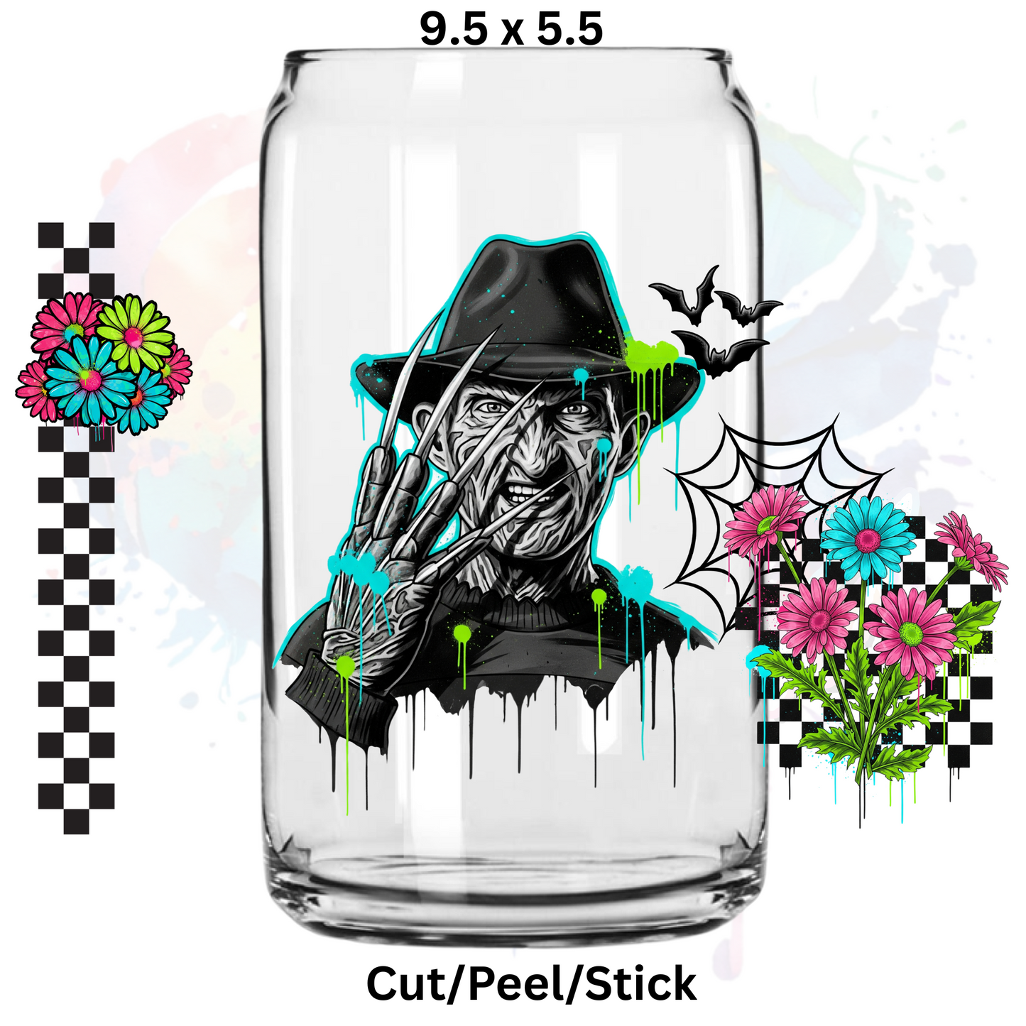 Retro Fred UV  DTF Wrap