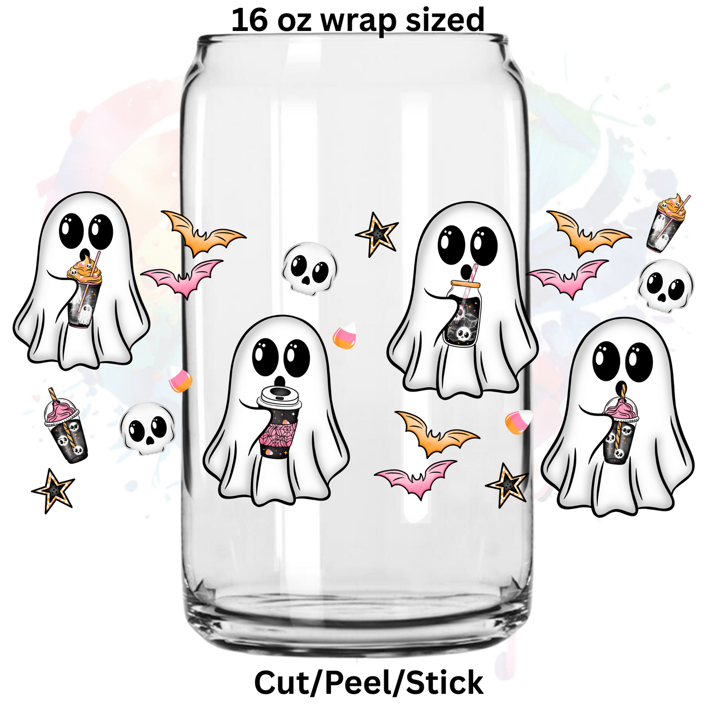 3 Ghostie UV DTF Wrap