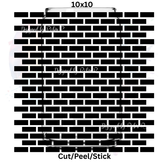 Bricks UV DTF  Sheet 10x10