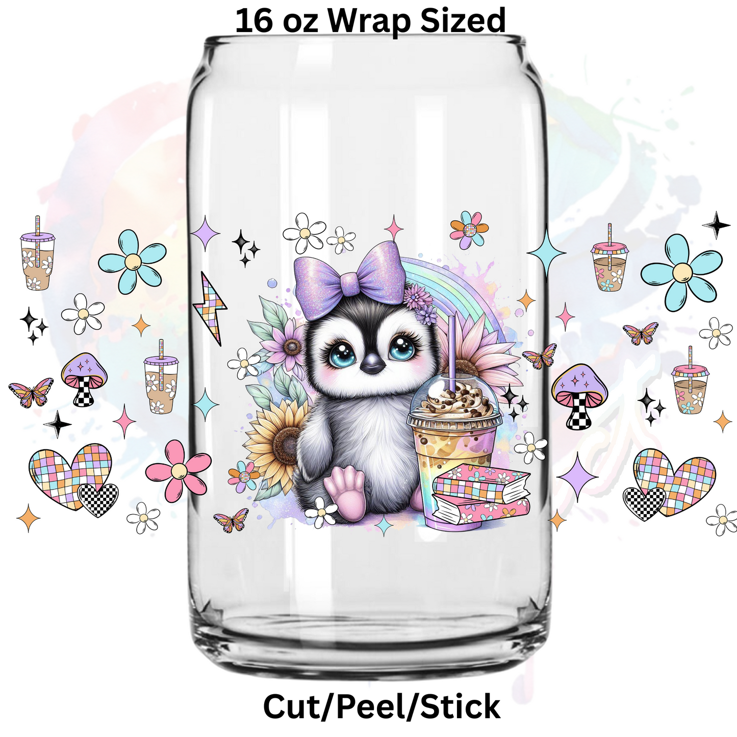 Cutie Love 102 UV DTF 16 Oz wrap