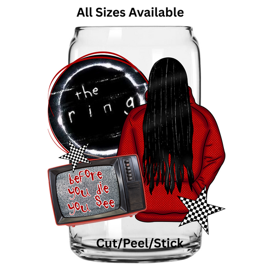 Before + you die  UV DTF Decal