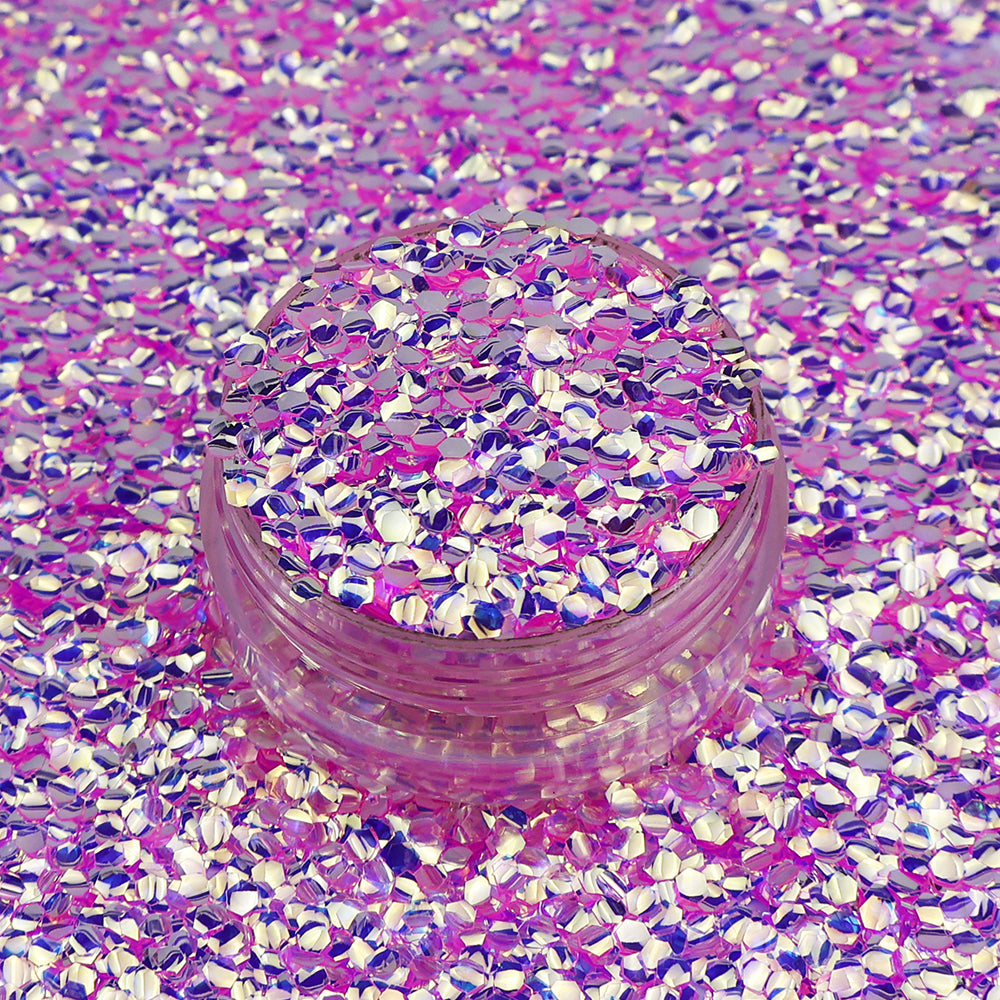 Bubble Gum Chunky Bubble Glitter Mix