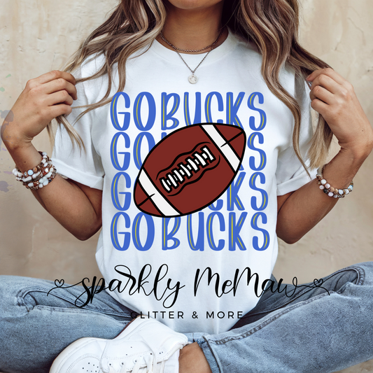 Go Bucks Ready to Press DTF Transfer (Fabrics only)