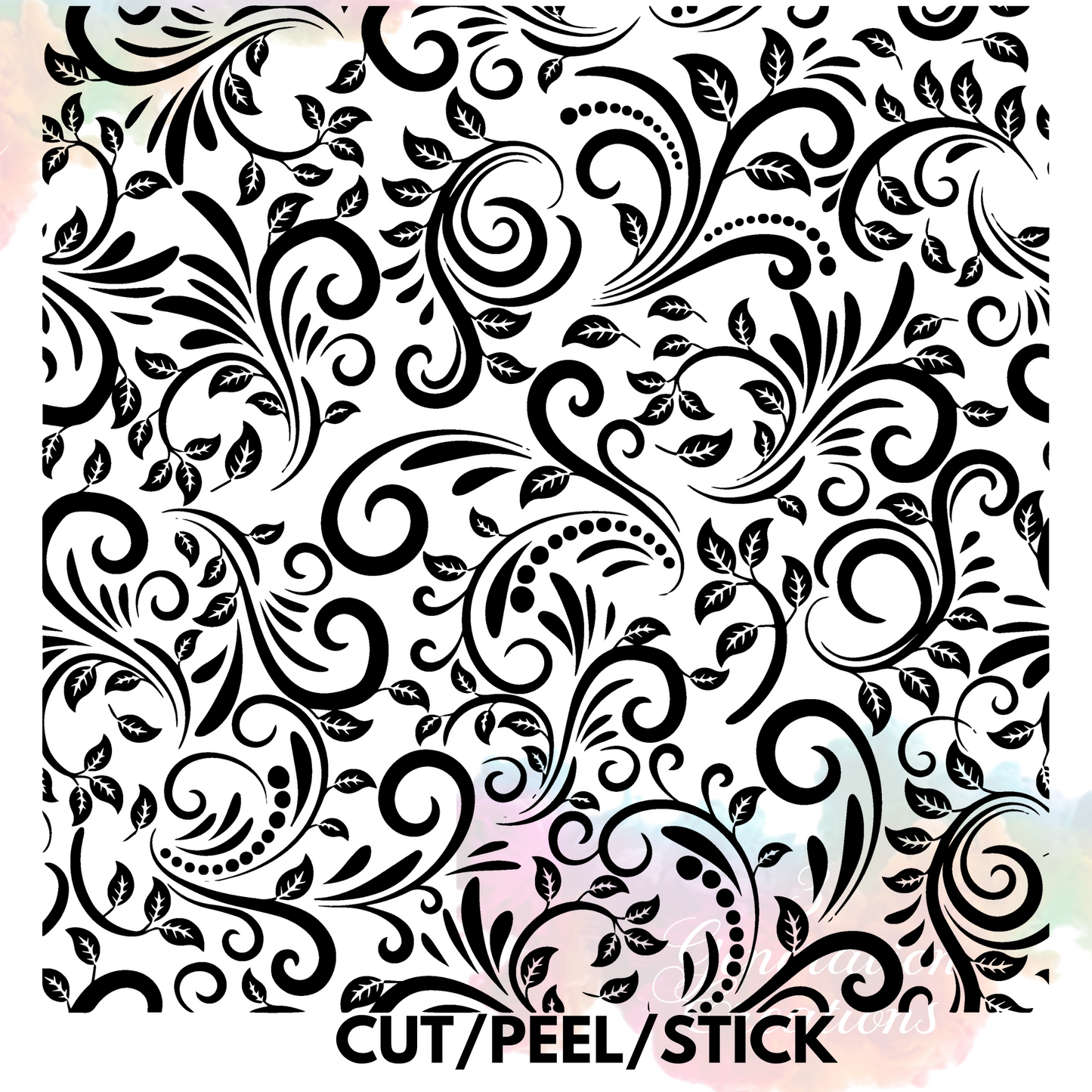 Tooled Leather 6 Element Sheet 10X10