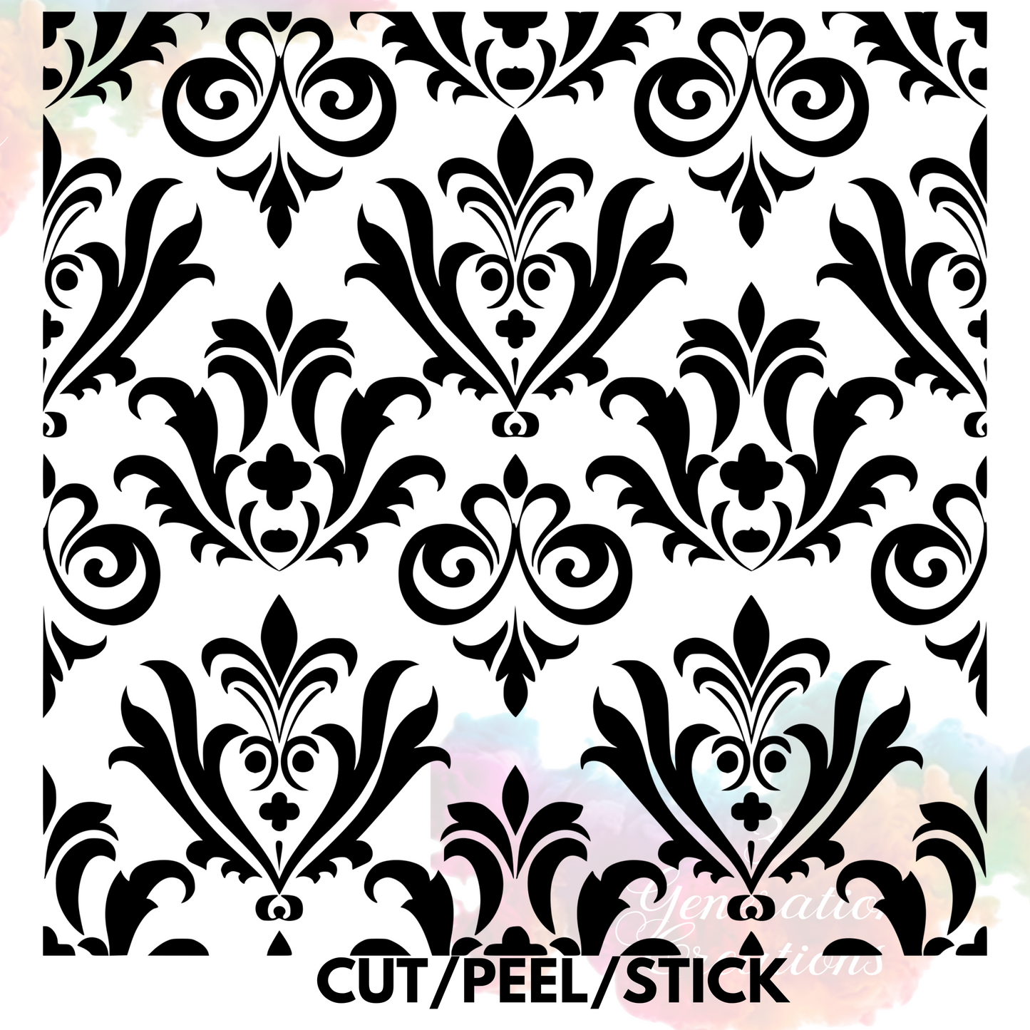 Tooled Leather 4 Element Sheet 10X10
