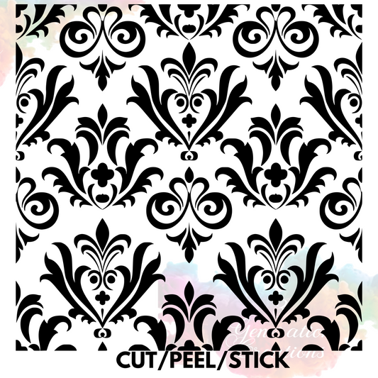 Tooled Leather 4 Element Sheet 10X10