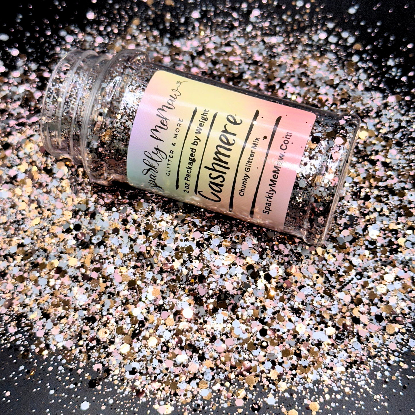 Cashmere Chunky Glitter Mix