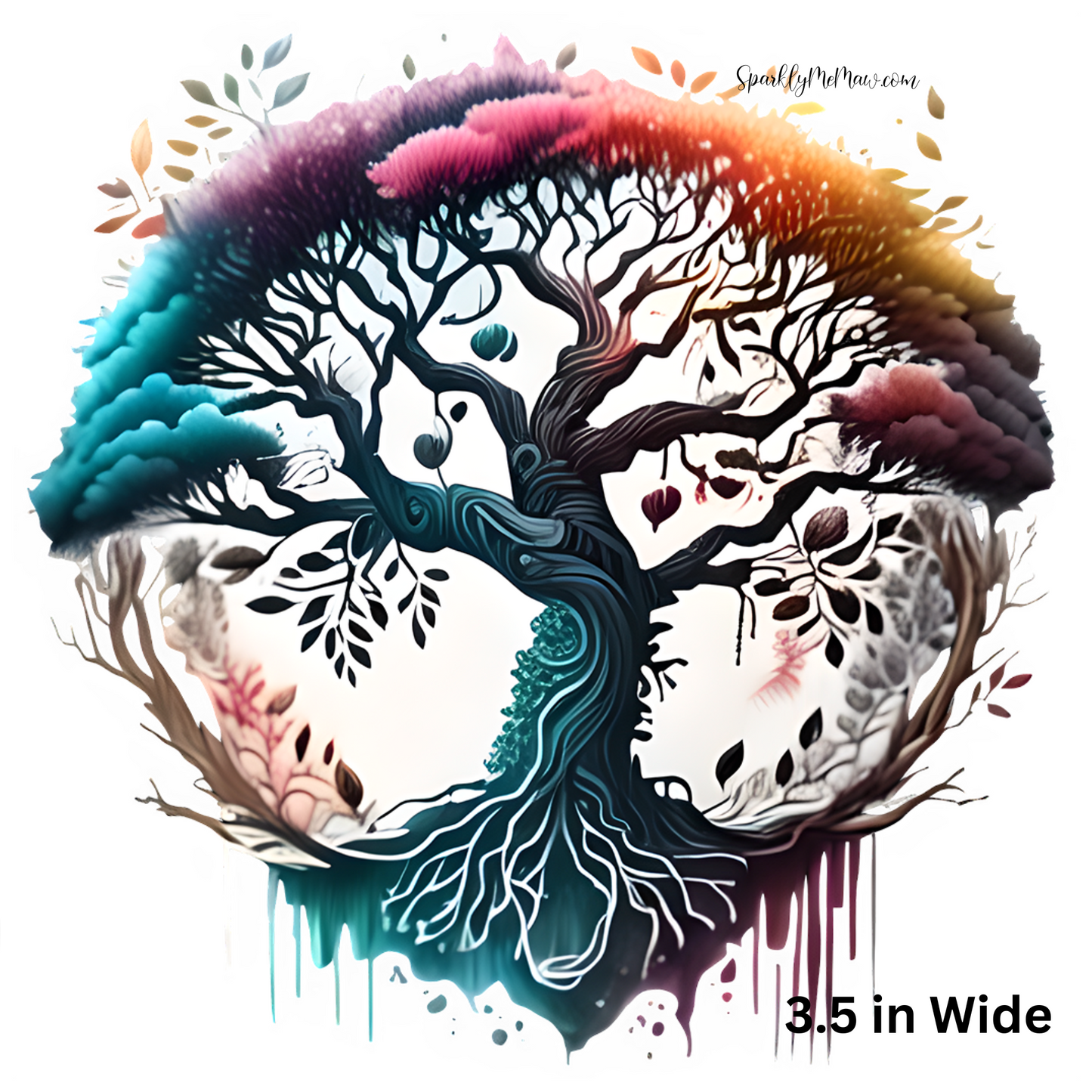 Tree of Life UV 4 inch decal