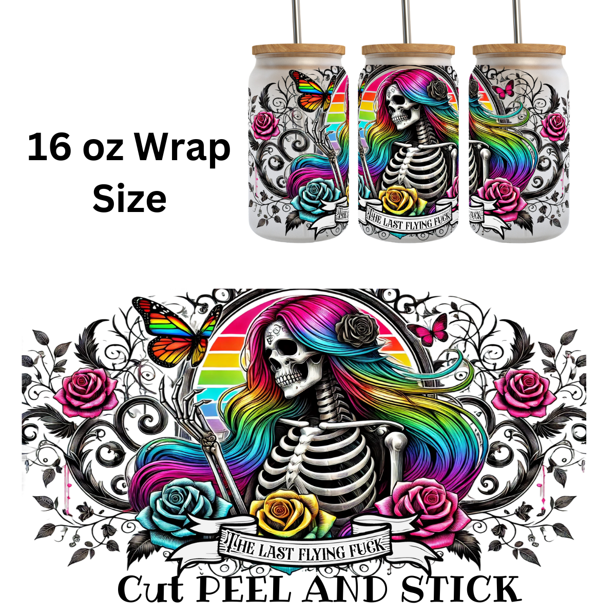 The Last Flying F Tarot UV DTF Wrap
