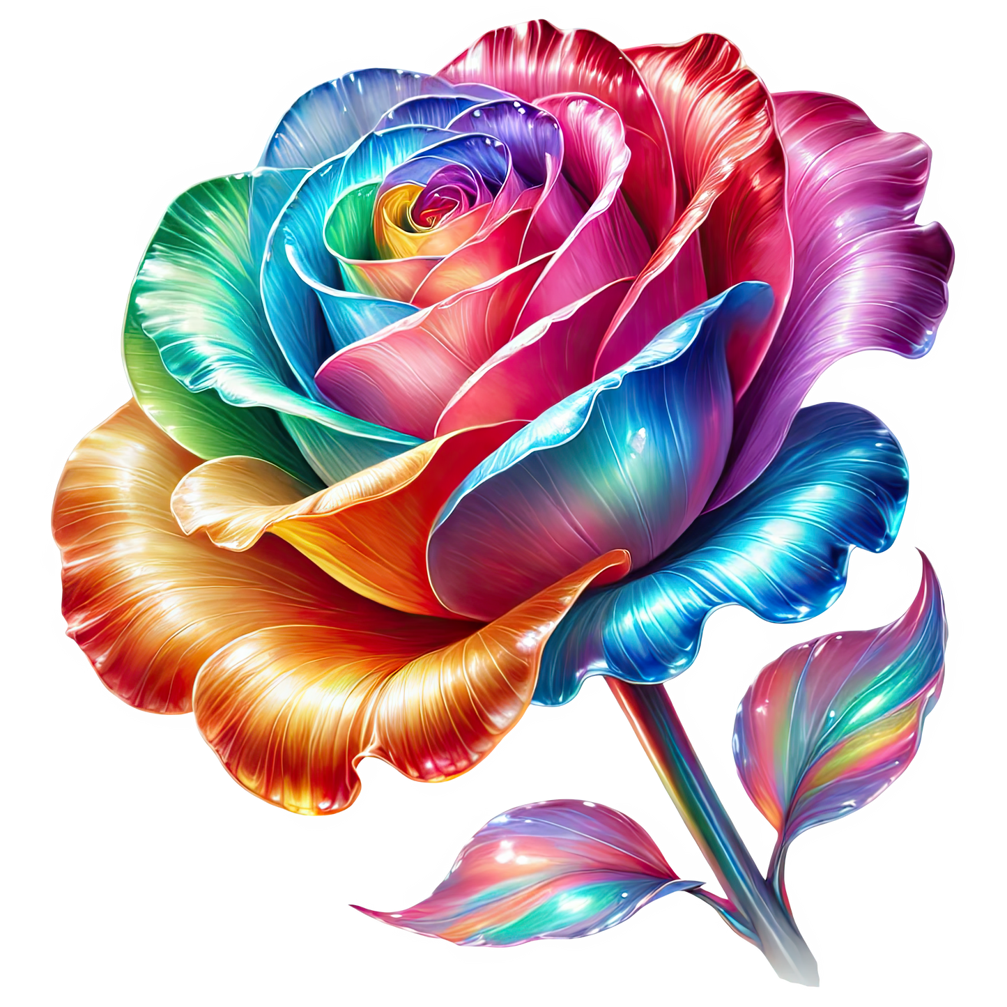Fantasy Roses (24 Styles) 5 inch uv dtf Decals