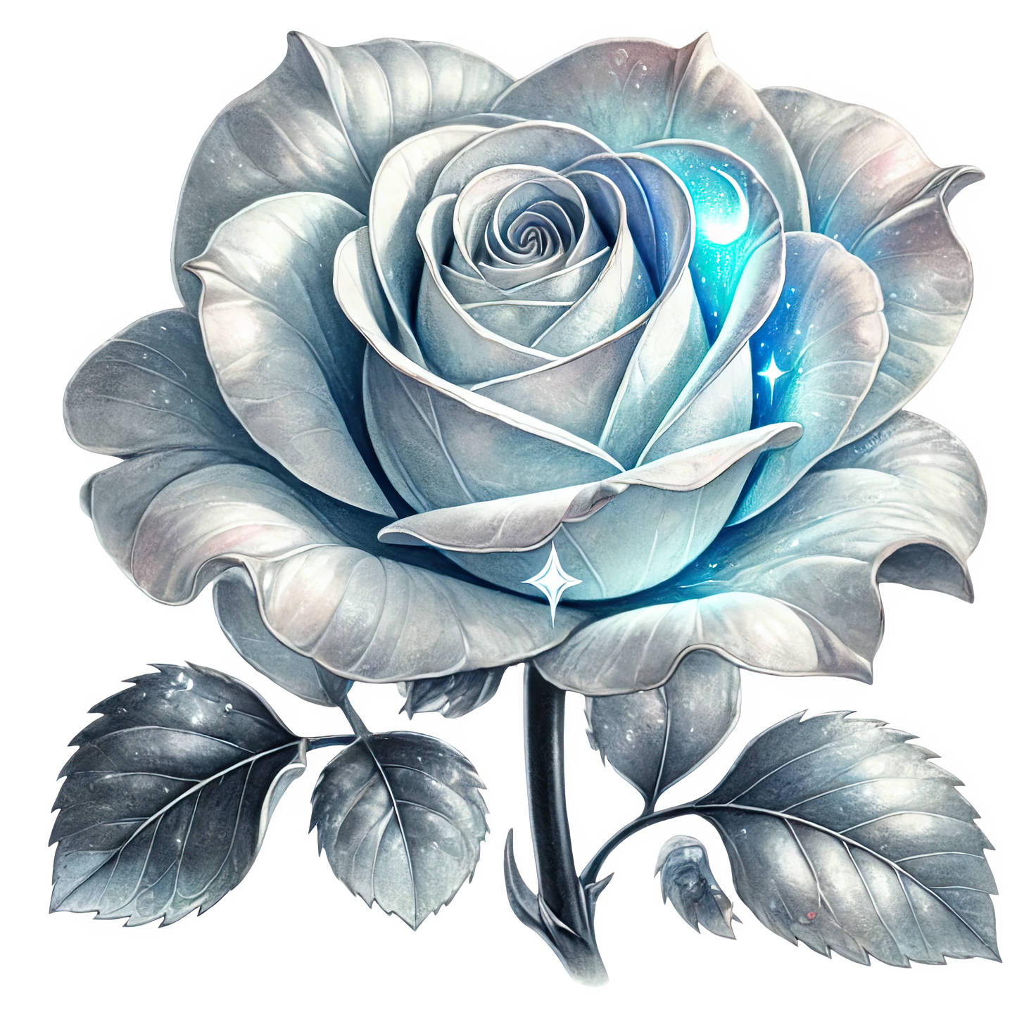 Fantasy Roses (24 Styles) 5 inch uv dtf Decals